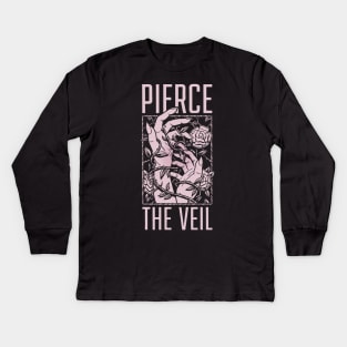 pierce the veil concert outfit Kids Long Sleeve T-Shirt